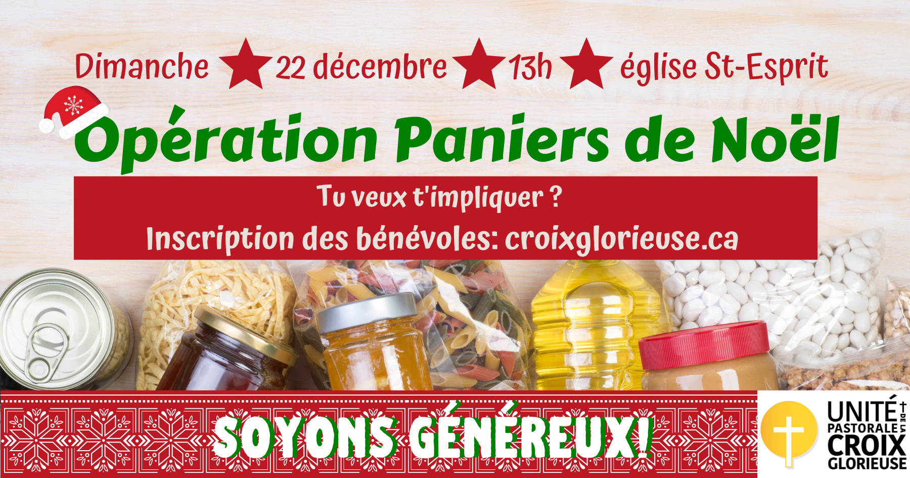 NOËL Opération Paniers de Noël 2024